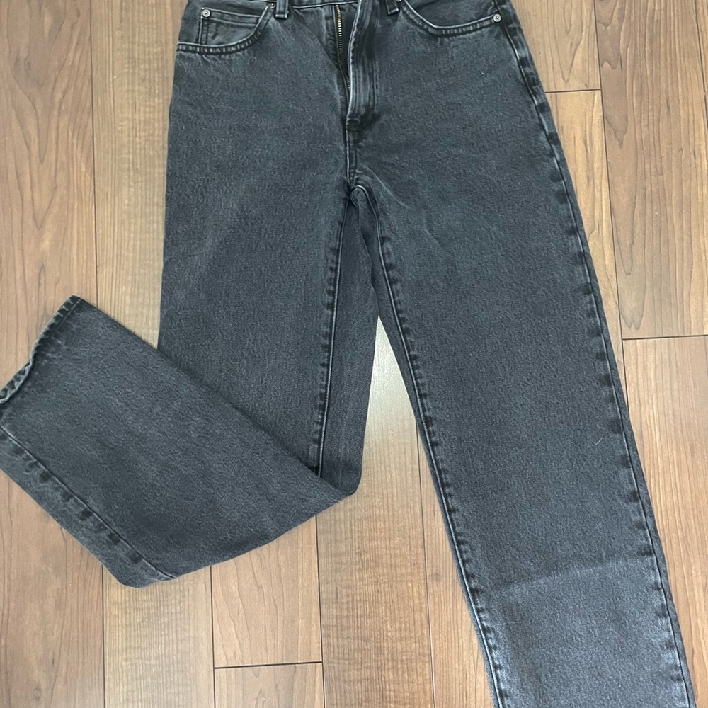 ARITZIA Marlo High Rise Baggy Black Jeans